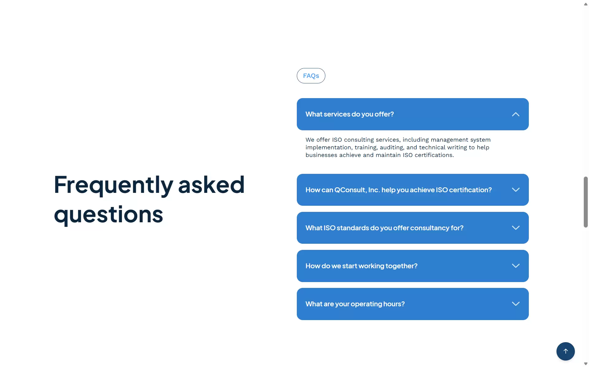 QConsult Website